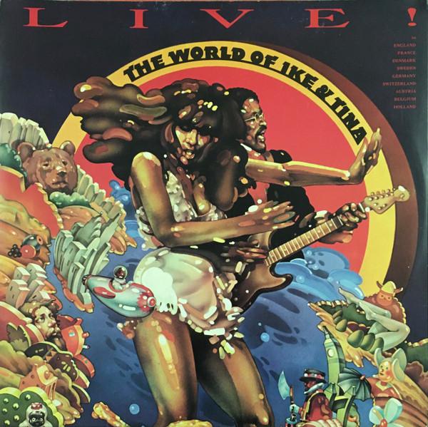 LP Record IKE & TINA TURNER - The World Of Ike & Tina UAD60043 United Artists  1973 UK Rock Used