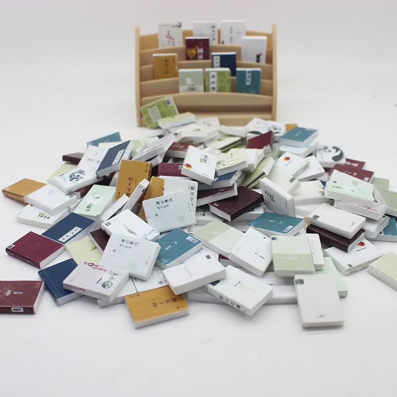 20 buc 1:12 Cărți în miniatură pentru casă de păpuși, carte de benzi desenate, cărți mici, mini model pentru copii, jucării de prefă, accesorii pentru casă de păpuși
