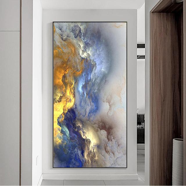 Abstract Modern Landscape Cloud Art Canvas Paintings Posters and Prints Wall Pictures Living Room Home Decoration No Frame