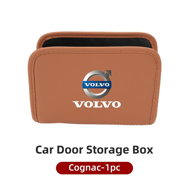 Car Door Storage Box Phone Pocket Hanging Organizer For Volvo V40 XC70 V70 V60 V50 S80 S40 AWD V90 S90 XC60 C30 T6 S60 C70 XC40