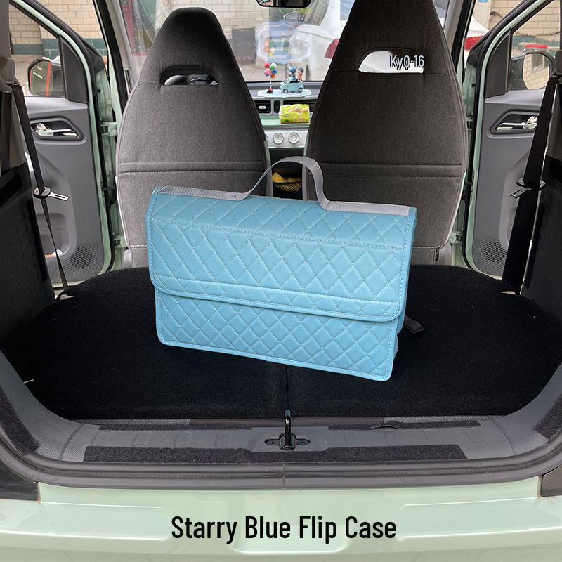 ארגונית תא מטען Bestune Pony Car: תיק פנימי לאחסון וכבל טעינה