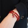 Natural Agate Bracelet Female Pony Pendant Non-fading Bracelet Jewelryfashion Women Daily Jewelry Gift