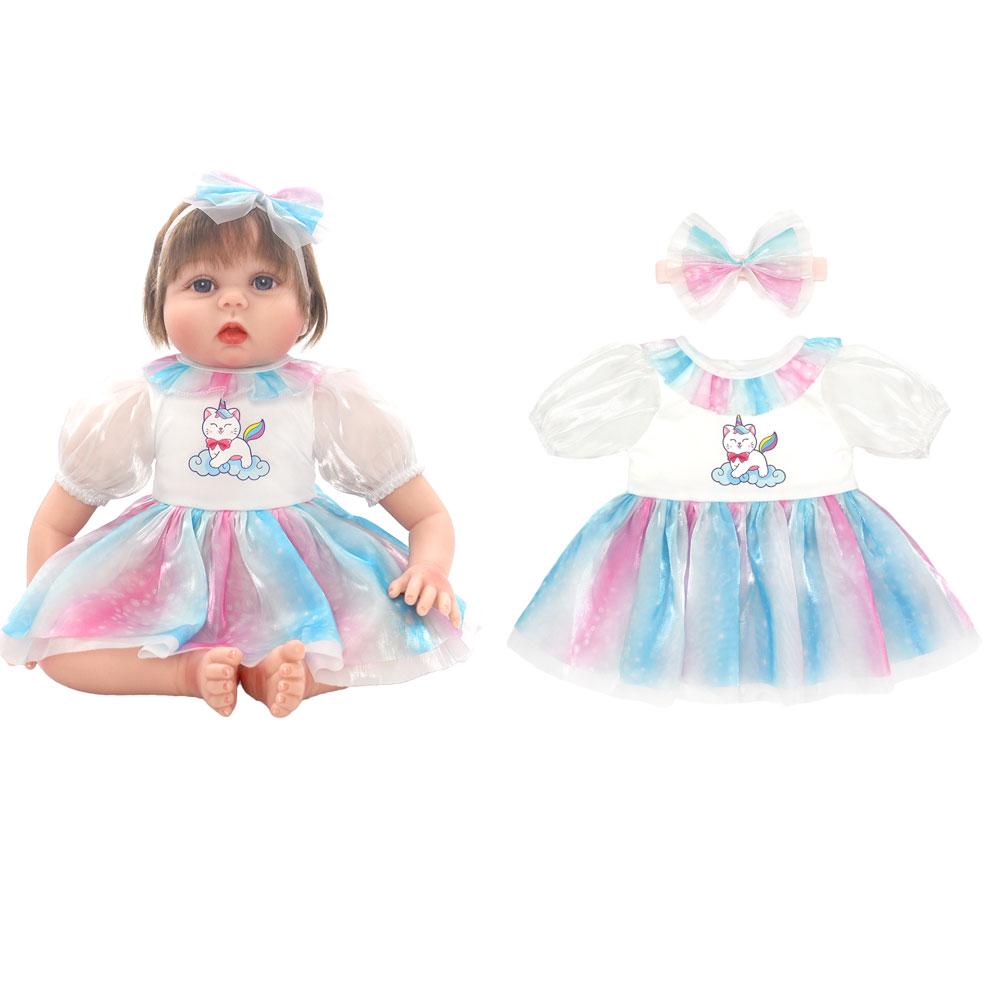 Doll Clothes For 20-22Inch Baby Doll 50-55cm Reborn Babies Doll Clothes
