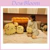 Cartoon Toast Bread Plush Pillow Soft And Cuddly Toy For Kids