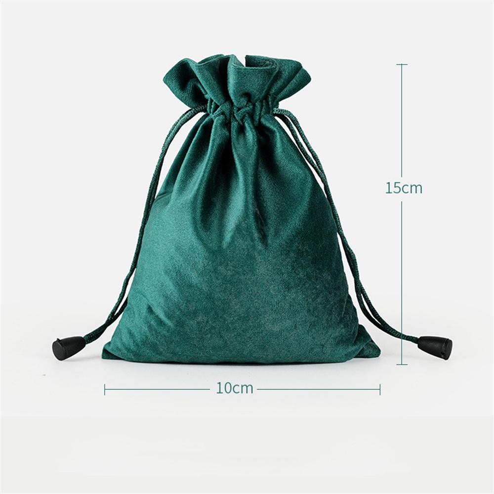 1 Pcs 6 Sizes Bags Linen Drawstring Gift Bag Pouches Cloth Christmas Bag Jewelry Bag Drawstring Pouches Large Velvet Bags