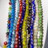 Millefiori Glass Beads 8mm - Round, Single Flower, Loose Beads for DIY Jewelry