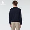 HAZZYS Men's Casual Embroidered Crew Neck Sweatshirt
