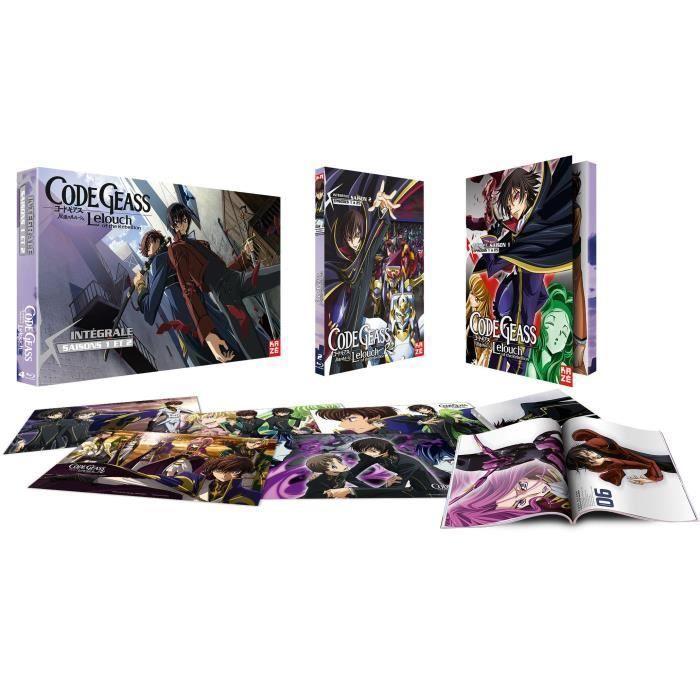 Code Geass : Lelouch of the Rebellion - Coffret Blu-ray - Intégrale (Saison 1 Et 2) - Edition Limitée