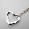 [Pre-owned] TIFFANY 925 Open Heart Pendant/Necklace/j64-6