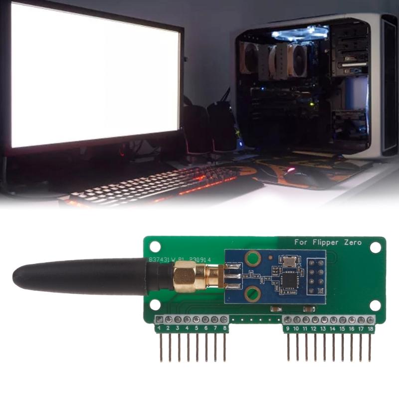 Upgraded WirelessConnectivity for  CC1101 Module SubGhz Modules Frequency Analyzer