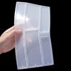 DIY Crystal Epoxy Resin Mold Leaves Cat's Claw Love Flower Rectangular Full Page Bookmark Silicone Mould