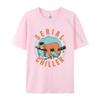 Sloth Serial Chiller Chill Your Life T Shirt Mens Cotton TShirts Harajuku Tshirt Mens Designer Clothes