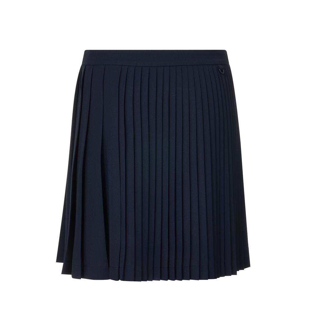 Pigc Women'S Asymmetrical Pleated Skirt (Sw0Dcu10549)