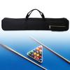 KOWAKU Billiard Cue Cue Holds 3 Butts and 4 83cm x 14cm x Snooker American Black Case/Pool Bag, Shafts, 7cm, 1/2" Cue, Eight-Ball, Nine-Ball Pool,