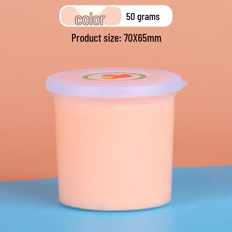 50g Large Jar Pack: Super Light Nontoxic Colored Clay for Kids' DIY Crafts and Toys