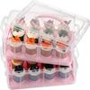 Rectangle Cupcake Storage Box Transparent Cupcake Containers Bakery Tool Cupcake Carrier  Party