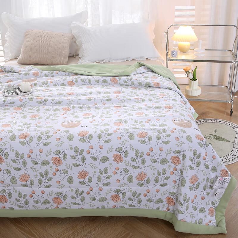 Youmengjiaju Mugwort Infused Washed Summer Quilt