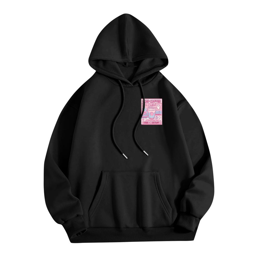 Children's Casual Fashion Halloween Print Long-Sleeved Hooded Sweatshirt