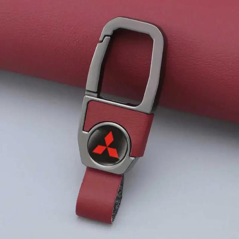 

Luxury Alloy Car Key Ring Ornament Interior Accessories for Mitsubishi Xpander Eclipse Cross Ralliart Montero Galant