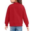 Girls Zip Up Jackets Kids Fall Long Sleeve Sweatshirts Outerwear With Pockets 5-15Years