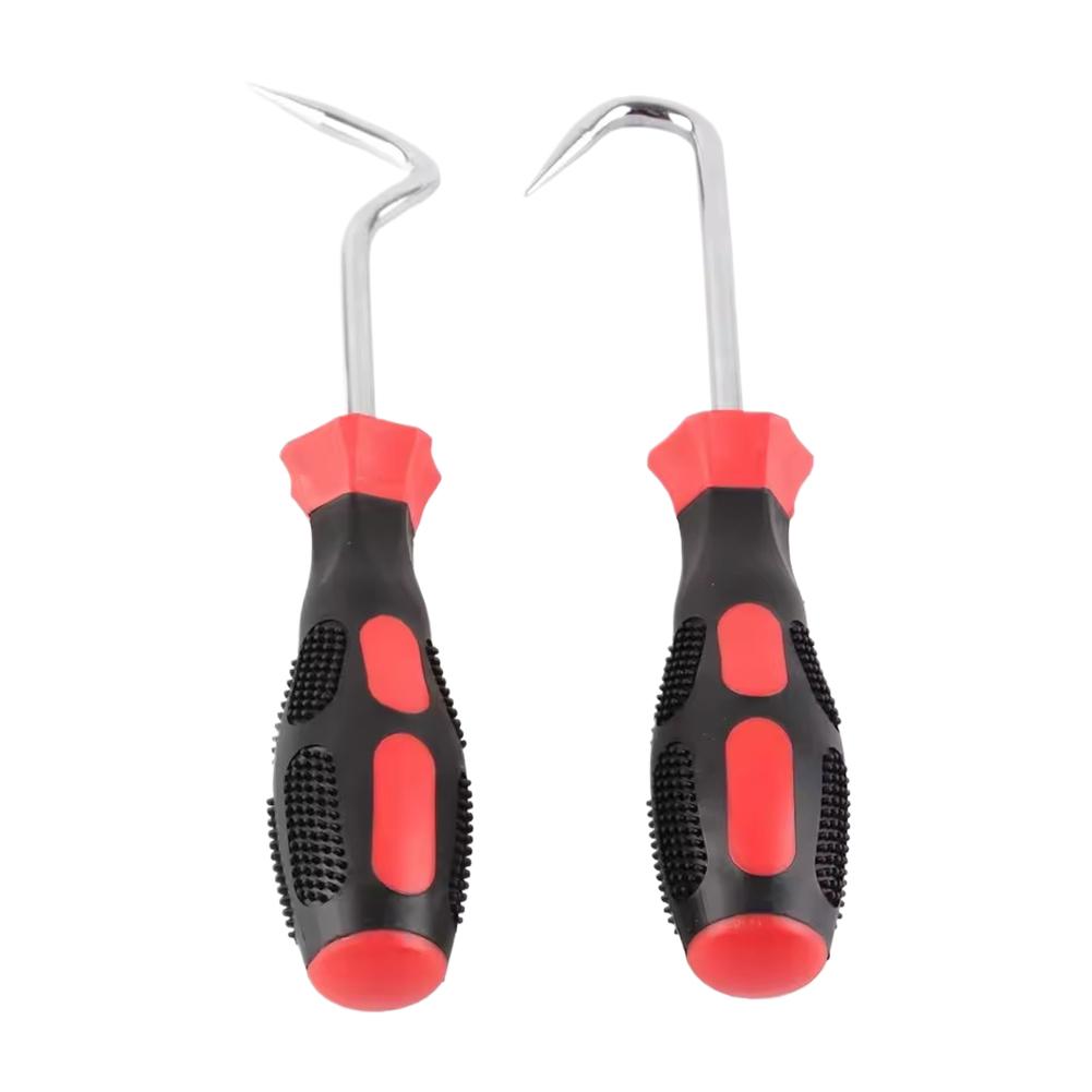 2pcs Car Oil Seal Screwdriver Hook Puller O-ring Seal Car Maintenance Tool Disassembly And Maintenance Tool