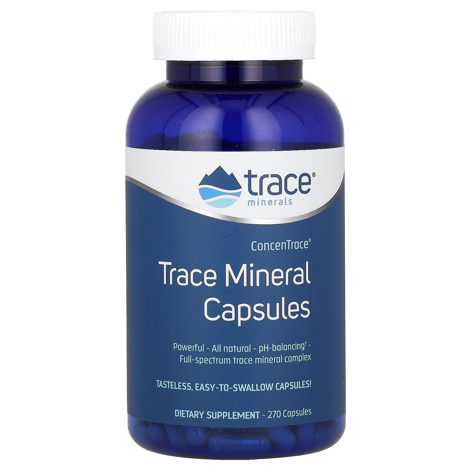 

Concentrace, Trace Mineral Capsules, 270 Capsules