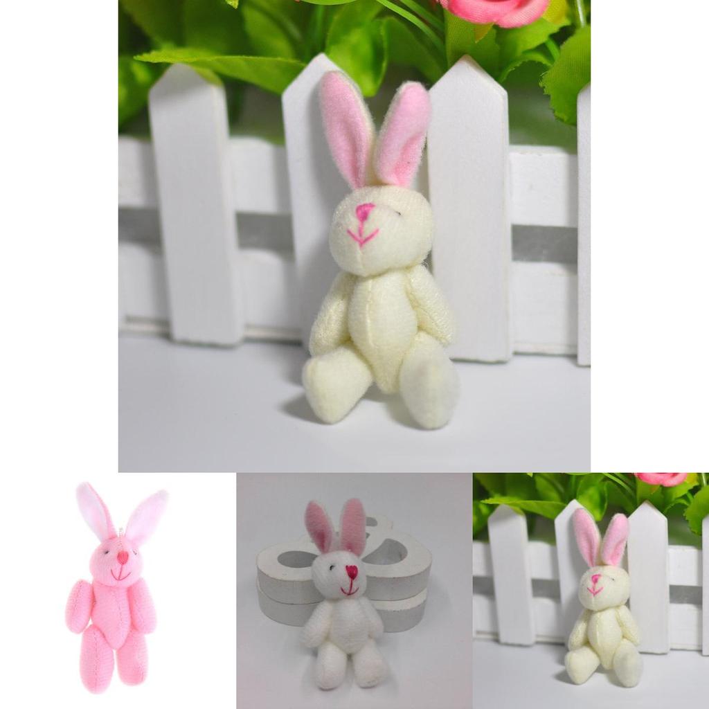 Adorable 7.5cm Mini Rabbit Bunny Plush Toy Doll Perfect For Wedding Souvenirs And Gifts