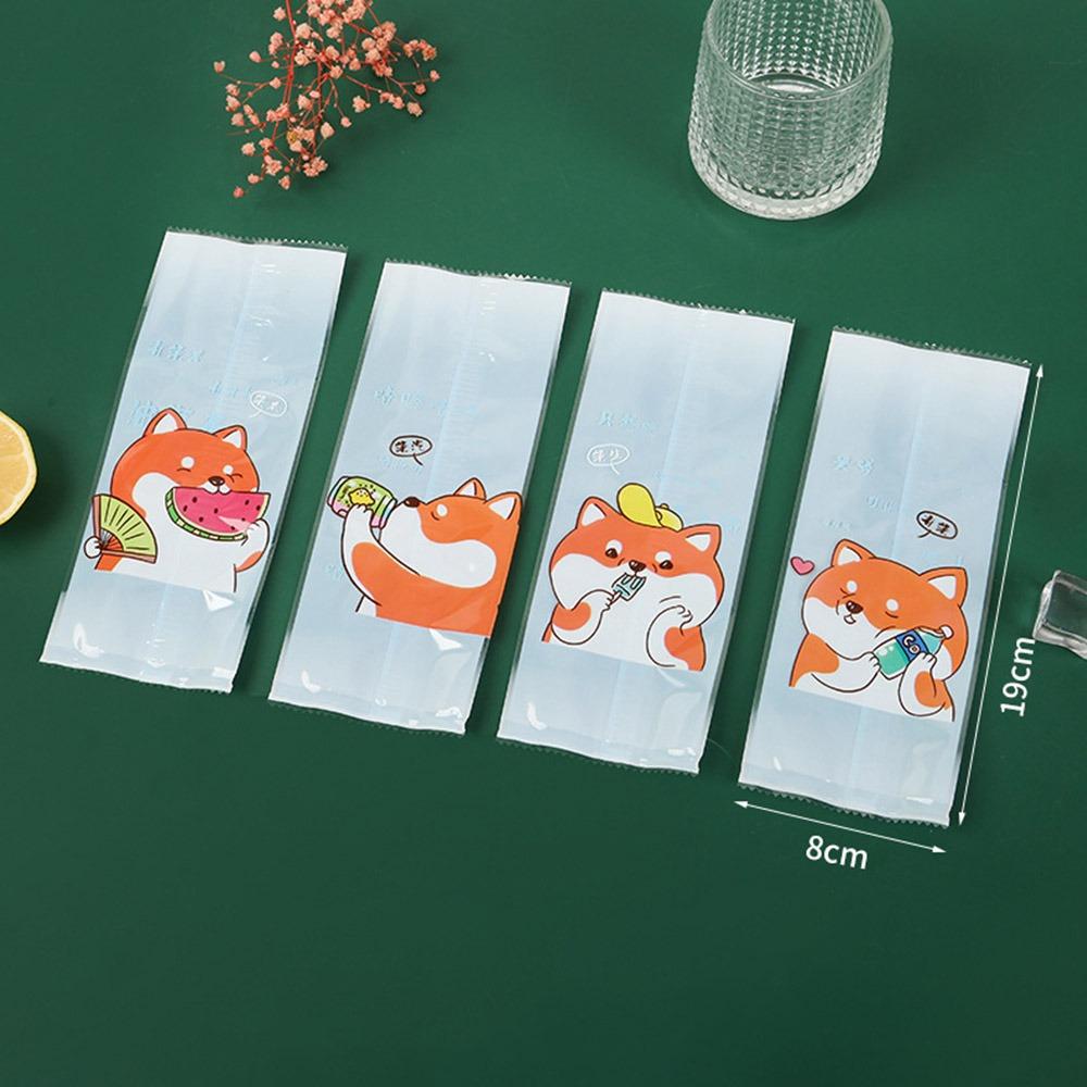Homemade Packaging Bag 100Pcs Protective Cover Cute Ice Cream Bags  Ice Popsicle