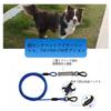 YYKSYDPT 5m Steel Wire Dog Leash with Buffer and Locking Heavy Duty Leash for Medium and Large Dogs Carabiner, (Green, 5m)