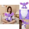 Disney Lilo Stitch Purple Plush Doll Toys Soft Cuddly And Detailed