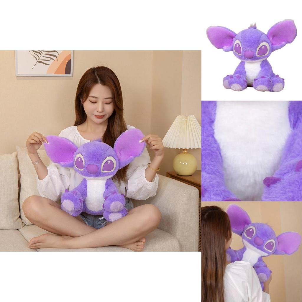 Disney Lilo Stitch Purple Plush Doll Toys Soft Cuddly And Detailed