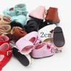 1 Paar Hübsche Puppenschuhe Schnallendesign Bunte Schleife Mädchen Puppenschuhe für Kinder