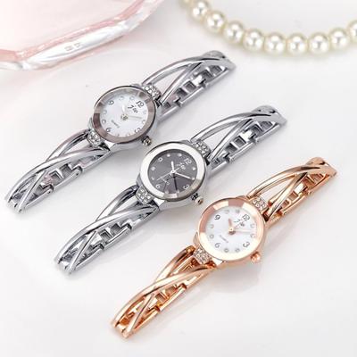 Luksusowy Prosty Mały Zegarek na Rękę z Okrągłą Tarczą 3 Kolory Zegarki Damskie Topowa Marka Zegarek Kwarcowy Casualowy Relogio Feminino Zegar