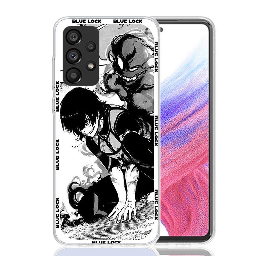Anime Blue Lock Phone Case for Samsung Galaxy A17 A16 A15 A14 A13 A57 A56 A55 A54 A53 A37 A36 A35 A34 A33 A26 A25 A24 A23 Galaxy