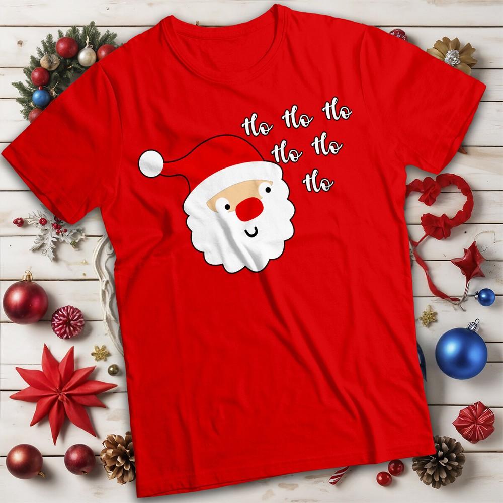 Funny Unisexs and Unisexs Santa Ho Ho Ho Christmas TShirt Tee MC S