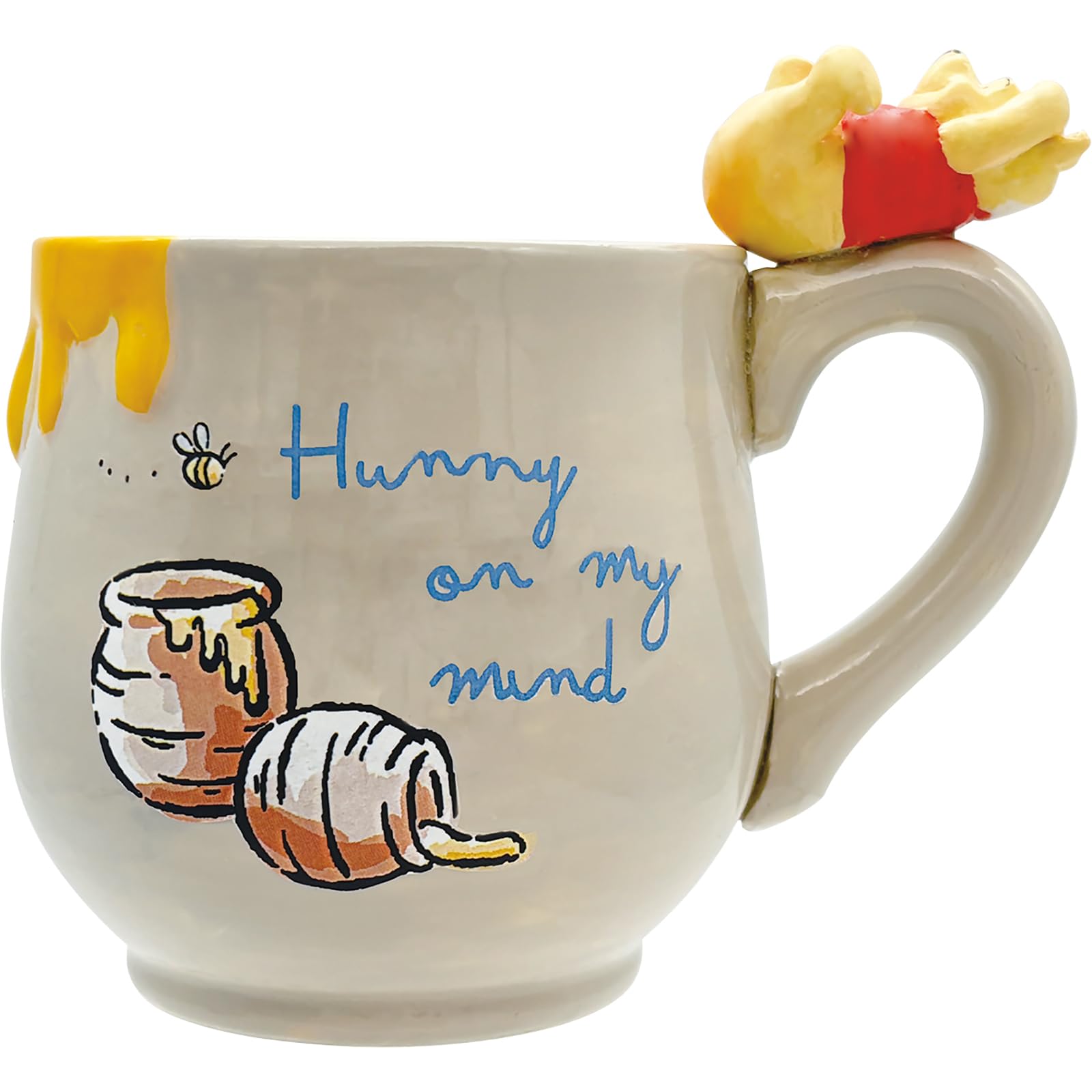 

Дисней фигурка примерно 13 x 8 280 мл SAN4849 кружка Винни Пух , коричневая, см, вместимость, серый