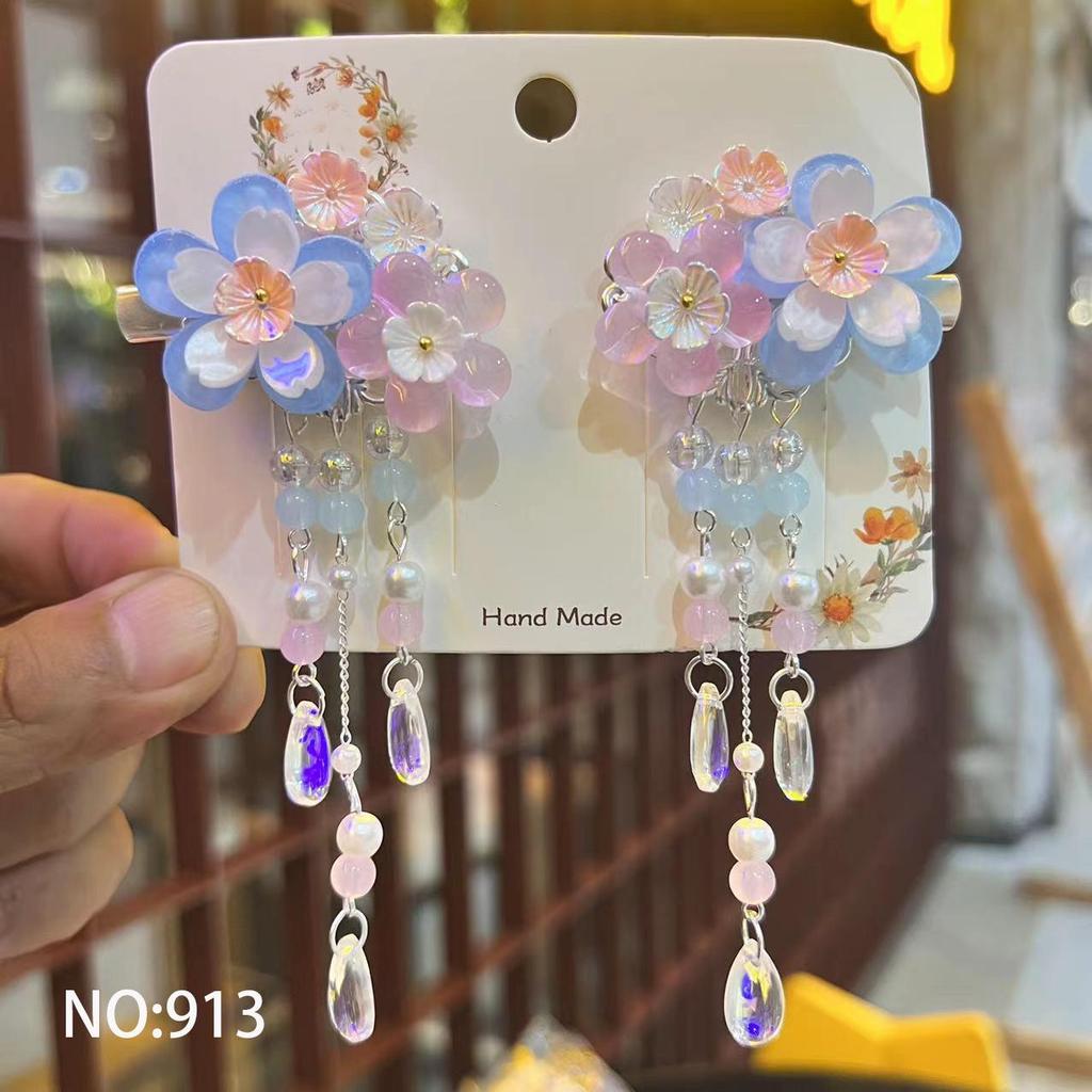 Children's Hanfu Hair Accessories: Ancient Style Hairpins & Clips