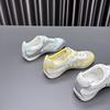 Mesh little white shoes women's summer new thick-soled, light, comfortable and breathable casual sports shoes women