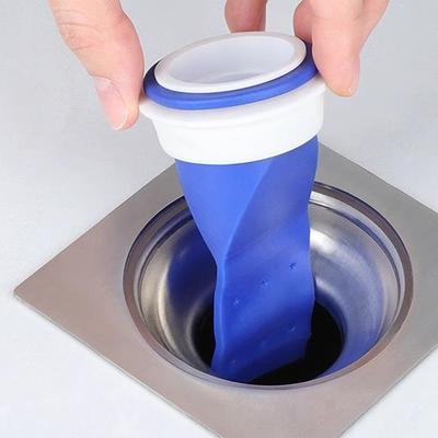 Geruchsdichter Silikon-Badezimmerabflusskern, Badezimmer-Essential, Universelle Runde Geruchsdichte Abdeckung für Abflüsse, Insektenschutz.