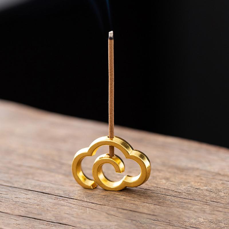 Starožitný čínský držák na vonné tyčinky ve tvaru mraku, držák na vonné tyčinky, buddhismus, čajovna, bytové dekorace, doplňky