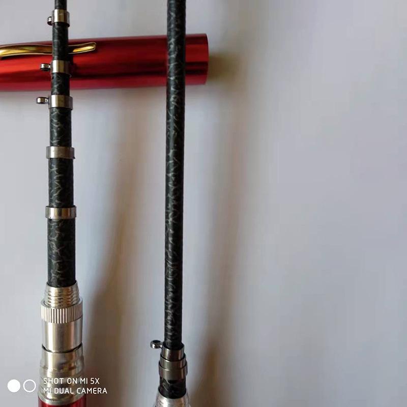 Mini Zestaw Wędkarski Stalowy z Kołowrotkiem Metalowym - Opcje 1m, 1,4m, 1,6m do Wędkarstwa Lodowego