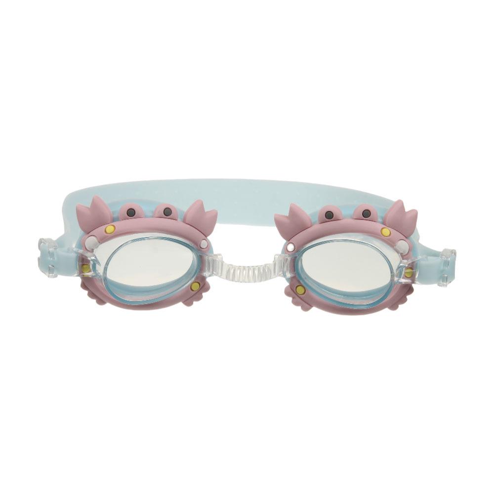 Children's Cartoon Unicorn and Crab Waterproof Swimming Goggles - High Definition Cute Glasses
