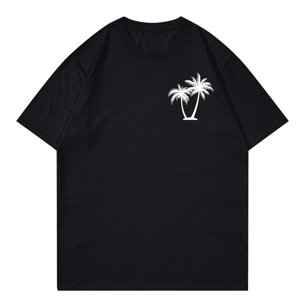 Unisex T-shirt Casual Loose Top Comfortable Round Neck T-shirt