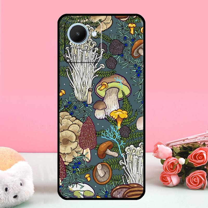 Mushroom Forest For Realme C55 C53 C35 C33 C30 C25s C21Y C11 C15 GT Neo5 GT3 GT5 9 10 11 12 Pro Plus Case