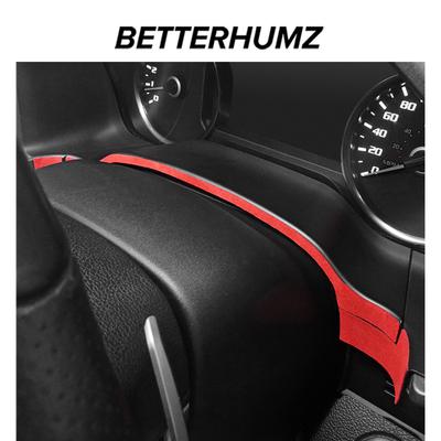 Betterhumz Do Ford F-150 SVT Raptor 2015- Wykonane z Alcantary Naklejka na panel deski rozdzielczej Akcesoria do wnętrza samochodu
