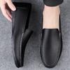 FashionMen Loafers Slip On Fashion Tassels Leather Men Shoes Outdoor Bussiness Casual Formal Shoes Footwear Sapato Social Masculino