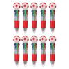 Ballpoint Pen for School Students, 4 Colors in One Retractable Rainbow Pen Multicolor Ballpoint Pen for Class Office