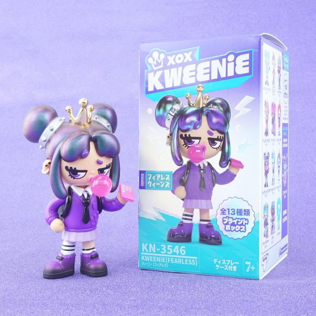 Hassy Topin XOX KWEENIE Blind Package Single Figure (Queenie Fearless)