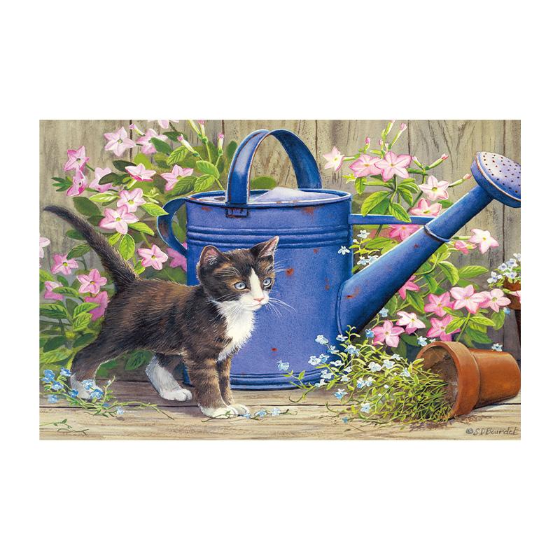 Pastorale Américaine Campagne Décoration Moderne Peinture Cœur Classique Maison Restaurant Chats Mignons Salon Chaleureux Décoration de Maison