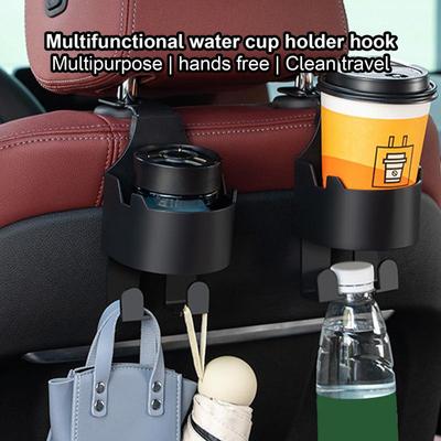 Drink Holder For Car Phone Holder Cup Holder Seat Hooks Multi-Function Car Seat Organizer Car Supplies For Bags Clothes Hats